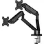 Кріплення для монітора Anda Seat Stealth II Duo 17''-32'' настільне Black & White (AD-W-A6D-2S-BW) - мініатюра 2