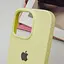 Чохол Epik Silicone Case Full Protective AA для Apple iPhone 13 Pro Max 6.7 Жовтий/Mellow Yellow - мініатюра 4