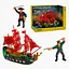 Набор пиратов 0807-38 парогенератор, подсветка, корабль, муляжи, герои, в коробке (6969973401143) - миниатюра 1