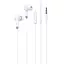 Навушники Hoco M58 Amazing universal earphones with mic білі - мініатюра 3