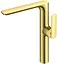Смеситель для умывальника Kohlman Experience gold высокий QB175EGD Золотой - миниатюра 1