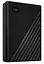 Зовнішній жорсткий диск Western Digital 4TB WD My Passport Black (WDBPKJ0040BBK-WESN) - мініатюра 1