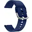 Ремешок DK CDK для Garmin Forerunner 255 / 255 Music "L" 22mm Silicone Sport Band Classic (011018) (dark blue) - миниатюра 1