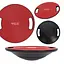 Балансировочная платформа 4FIZJO круглая, пластиковая 4FJ0621 Red/Black (P-5905973400626) - миниатюра 1