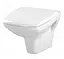 Унітаз підвісний CET 548 Cersanit Carina CleanOn з дюропластовим сидінням SoftClose+QuickRelease 30412 - мініатюра 1