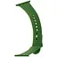 Ремешок Apple Watch Silicone 38/40/41 мм Армейский зеленый L - миниатюра 1
