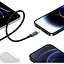 Кабель Usams US-SJ662 USB-C to Lightning 30W 3A 1.2m Tarnish (SJ662USB01) черный [138986] - миниатюра 5
