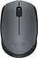 Миша Logitech M170 Wireless Mouse grey/black (910-004642) - мініатюра 1
