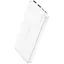 Внешний аккумулятор (павербанк) XO PB301 10000 mAh White - миниатюра 1
