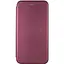 Чохол-книжка Classy для Xiaomi Redmi 9 шкіряний бордовий - мініатюра 1
