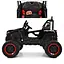 Електромобіль дитячий Bambi Джип M 3804EBLR-2-3 Racer 4×45W з пультом шкіряним сидінням та EVA-колесами чорний - мініатюра 2