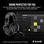 Наушники беспроводные Corsair HS65 Wireless (CA-9011285) черные - миниатюра 4