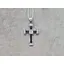 Золотий хрестик Гаразд з каучуком і фіанітами. 3541757 - мініатюра 2