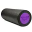 Масажний ролик (роллер) гладкий PowerPlay 4021 Fitness Roller Чорно-фіолетовий 30x15 см (PP_4021_BL/Purple_(30*15)) - мініатюра 1