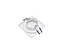 Светильник точечный Brille для ванной HDL-DS 201 GU10 IP65 WH 36-505 - миниатюра 3