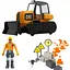 Ігровий міні-набір Funrise Будівельний майданчик Бульдозер з фігуркою та аксесуарами (83455) - мініатюра 1