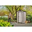 Садовий пластиковий будиночок Keter Manor 4x3 м бежевий - мініатюра 7