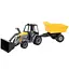 Трактор навантажувач Tigres Мастер з причіпом 66 см (40098) - мініатюра 1
