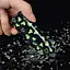 Вибратор для клитора Lovetoy Heart Massager Glow In The Dark 8.5 см черный - миниатюра 10