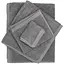 Полотенце МВМ My Home Прикосновение 90x150 см серое (BT-13 XL GRAY) - миниатюра 7