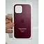Оригинальный силиконовый чехол Apple Silicone Case MagSafe для iPhone 12 Pro Max (6.7") Plum (MHLA3ZE/A) - миниатюра 1