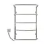 Электрический полотенцесушитель Kosser Лайт 700x500/5 EL рег. ДЛА01ЕL, Хром, Левое - миниатюра 2