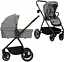 Универсальная коляска 2 в 1 Lionelo Meril Grey Stone (LO-MERIL 2IN1 GREY STONE) - миниатюра 1