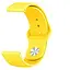 Ремінець Silicone 22mm Samsung Watch Gear S3/Samsung Watch 46mm/Xiaomi Amazfit Жовтий - мініатюра 1