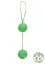 Вагінальні кульки Fuck Green Sphere Balls, 3.2 см, зелений - мініатюра 4
