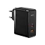 Сетевое зарядное устройство для Baseus GaN5 Pro 2 порта, USB + Type-C 100W Черный (CCGP090201) - миниатюра 1