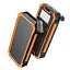Сонячний повербанк iBattery YD-888K з ліхтариком 30000 mAh orange - мініатюра 1