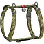 Шлейка для собак Waudog Nylon анатомическая H-образная с QR-паспортом, рисунок "Милитари", пластиковый фастекс, L - миниатюра 1
