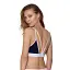 Спортивный топ с двойными бретелями Passion PS007 TOP navy blue L - миниатюра 3