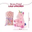 Плед Perletti Toys Lily Unicorn с мягкой игрушкой 120x80 см розовый (P13069) - миниатюра 4
