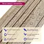 Рейка декоративная Wall Sticker PS 2900х120х12 мм Дуб SW-00002136 - миниатюра 4