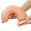 Страпон LoveToy Easy Set As Pic 19 см телесный - миниатюра 4