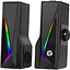 Акустична система Hewlett Packard 2.0 HP DHE-6005 USB 6W LED підсвітка RGB - мініатюра 1