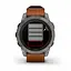 Смарт-часы Garmin Fenix 7 Pro Sapphire Solar Titanium with Chestnut L. Band (010-02777-30) - миниатюра 3