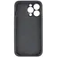 Чохол Epik Silicone Case Full Camera Protective AA для Apple iPhone 13 Pro 6.1 Сірий/Dark Gray - мініатюра 4