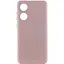 Чохол Silicone Cover Lakshmi Full Camera (A) для Oppo A58 4G Рожевий / Pink Sand - мініатюра 1