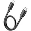Дата кабель Hoco X96 Hyper Type-C to Lightning 20W (0.25m) Black - мініатюра 2