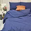 Постільна білизна MERISET Синя Бязь страйп Євро на резинці 560578-7 - мініатюра 2