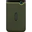 Зовнішній жорсткий диск Transcend StoreJet 25M3 1TB (TS1TSJ25M3G) Military Green [42306] - мініатюра 1