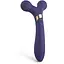 Вибратор-массажер для пар 2 в 1 Love To Love Fireball - Midnight Indigo - миниатюра 1