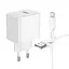 Мережевий зарядний пристрій Borofone BAS12A Erudite single port 18W/QC3.0/1USB + Micro білий - мініатюра 4
