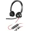 Гарнитура Poly BlackWire C3320 M USB-C + USB-C/A Adapter HS Stereo - миниатюра 1