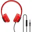 Накладні навушники Borofone BO5 (3.5mm/1.2m) Червоний - мініатюра 1