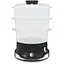 Пароварка Tefal Ultracompact 800 Вт чорна (VC204810) - мініатюра 1