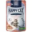 Вологий корм Happy Cat Beutel Culinary A-Lachs шматочки в cоусі для котів з атлантичним лососем 85 г - мініатюра 1
