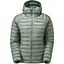 Куртка Montane Female Anti-Freeze Hoodiе Dark Green XS (1004-FANFHSAGA14) - мініатюра 1